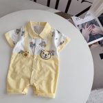 【66-100cm】ロンパース キュート クマ 可愛い ベビー服 - 画像 (6)
