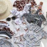 【80-130cm】水着 フリルデザイン UVカット リゾート スイムウェア - 画像 (4)
