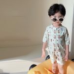 【80-130cm】水着 帽子付き 男の子 スイムウェア - 画像 (7)