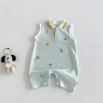 【66-90cm】ロンパース ノースリーブ カートゥーン 可愛い ベビー服 - 画像 (6)