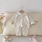【73-100cm】セットアップ 柔らか フラワー柄 可愛い おしゃれ - 画像 (12)