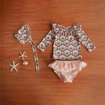 【90-140cm】水着 日焼け止め 長袖 可愛い 女の子 - 画像 (15)
