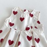 【80-120cm】ワンピース ハート 可愛い 女の子 おしゃれ - 画像 (15)