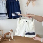 【90-130cm】ショートパンツ 男の子 カジュアル 履きやすい - 画像 (5)