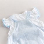 【66-90cm】ロンパース＆シャツブルーチェック - 画像 (9)