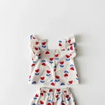 【73-120cm】セットアップ ベビー 女の子 可愛い チューリップ - 画像 (8)