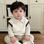 【73-100cm】3点セット オシャレ ベスト＆シャツ＆パンツ - 画像 (9)