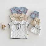 【66-110cm】セットアップ 柔らか 無地 肌に優しい ベビー服 - 画像 (8)