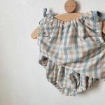 【73-100cm】セットアップ ベビー おしゃれ チェック柄 - 画像 (10)