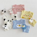 【73-110cm】セットアップ アニマル 可愛い 肌に優しい - 画像 (11)