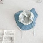 【66-90cm】サロペロンパース＆帽子 デニム オシャレ カジュアル - 画像 (8)