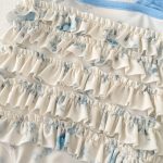 【80-120cm】水着 ブルー フラワー スイムウェア - 画像 (14)