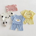 【73-110cm】セットアップ アニマル 可愛い 肌に優しい - 画像 (7)