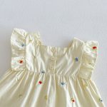 【66-100cm】セットアップ チェリー柄 トップス＆ブルマ - 画像 (12)