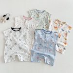 【66-90cm】ロンパース クマ柄 カートゥーン 可愛い ベビー服 - 画像 (11)