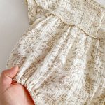 【66-90cm】ロンパース 総柄 半袖 可愛い ベビー服 - 画像 (8)
