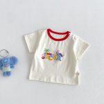 【73-110cm】セットアップ ツリー柄 シャツ＆カラフルパンツ - 画像 (5)
