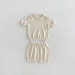 【73-110cm】セットアップ パステルカラー 通気 着心地良い - 画像 (8)