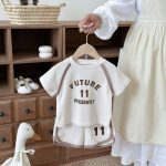 【73-110cm】ワッフルカジュアルセットアップ - 画像 (16)
