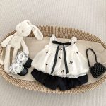 【73-120cm】キャミソールorボトムス 蝶結び ふわふわ 可愛い - 画像 (2)