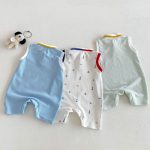 【66-90cm】ロンパース ノースリーブ カートゥーン 可愛い ベビー服 - 画像 (8)
