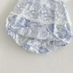 【66-90cm】ロンパース ベビー レース プリンセス風 - 画像 (11)