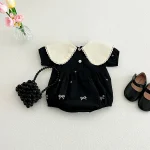 【66-100cm】ロンパース ベビー 女の子 おしゃれ リボン - 画像 (11)