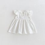 【73-110cm】可愛いドットクマワンピース - 画像 (10)