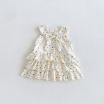 【73-110cm】カラフルドットワンピース - 画像 (2)