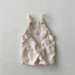 【73-120cm】サロペット デニム ショートパンツ - 画像 (6)