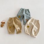 【73-120cm】パンツ ムーン柄 カジュアル 履きやすい ボトムス - 画像 (8)
