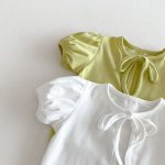【73-110cm】セットアップ Tシャツ&キャミソール 柔らか 無地 シンプル 女の子 - 画像 (14)