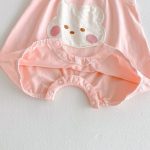 【66-90cm】サロペット フラワー柄 可愛い 赤ちゃん服 - 画像 (13)