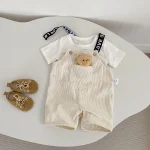 【73-110cm】サロペット ベビー ポケット付き コーデュロイ - 画像 (5)