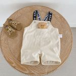 【73-110cm】サロペット クマ ポケット付き 可愛い カジュアル - 画像 (16)