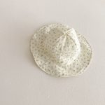 【66-90cm】サロペット 花柄 ふわふわ 帽子付き - 画像 (8)