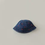 【GOODS】デニム ハット ハート 刺繍デザイン - 画像 (20)