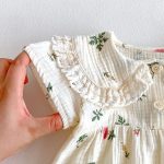 【66-100cm】ロンパース 花柄 半袖 女の子 おしゃれ - 画像 (7)