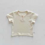 【66-90cm】セットアップ 熊さん 可愛い サロペット＆Ｔシャツ - 画像 (15)
