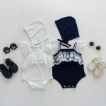 【66-100cm】水着 レース プリンセス スイムウェア - 画像 (2)
