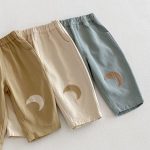 【73-120cm】パンツ ムーン柄 カジュアル 履きやすい ボトムス - 画像 (17)