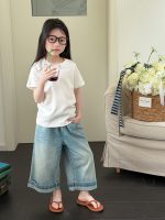 【100-170cm】半袖Ｔシャツ 女の子 無地 コーデの主役に - 画像 (4)