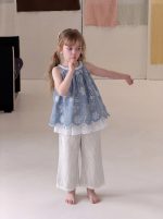 【90-140cm】ベストorパンツ 女の子 レース おしゃれ - 画像 (3)