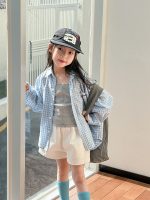 【100-170cm】シャツ 女の子 チェック柄 日焼け防止 - 画像 (6)