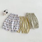 【73-120cm】パンツ ベビー 男の子 カートゥーン 通気性抜群