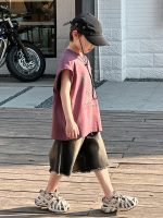 【90-130cm】半袖Ｔシャツorショートパンツ 男の子 ストリート風 ファッション - 画像 (6)