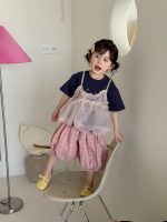 【90-140cm】トップスorキャミソールorパンツ 女の子 チェック柄 カートゥーン - 画像 (6)