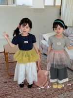 【90-140cm】半袖Ｔシャツ 女の子 ドット柄 バックレス - 画像 (2)
