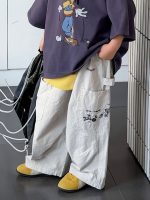 【100-150cm】ズボン ゆったり 配色 カジュアル - 画像 (6)