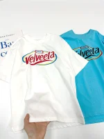 【100-150cm】Tシャツ プリント ファッション カジュアル - 画像 (5)